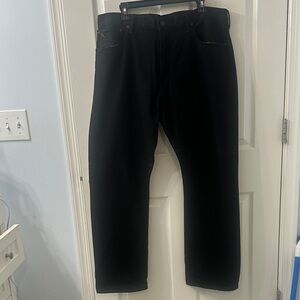 Polo by Ralph Lauren Men's Black Relaxed Jeans size 38 width 32 length